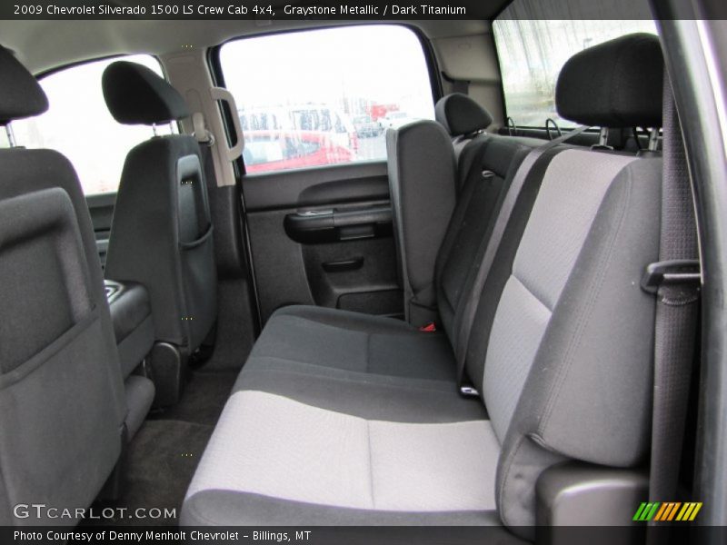 Graystone Metallic / Dark Titanium 2009 Chevrolet Silverado 1500 LS Crew Cab 4x4