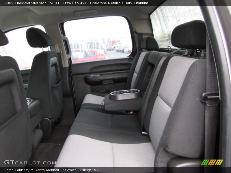 Graystone Metallic / Dark Titanium 2009 Chevrolet Silverado 1500 LS Crew Cab 4x4