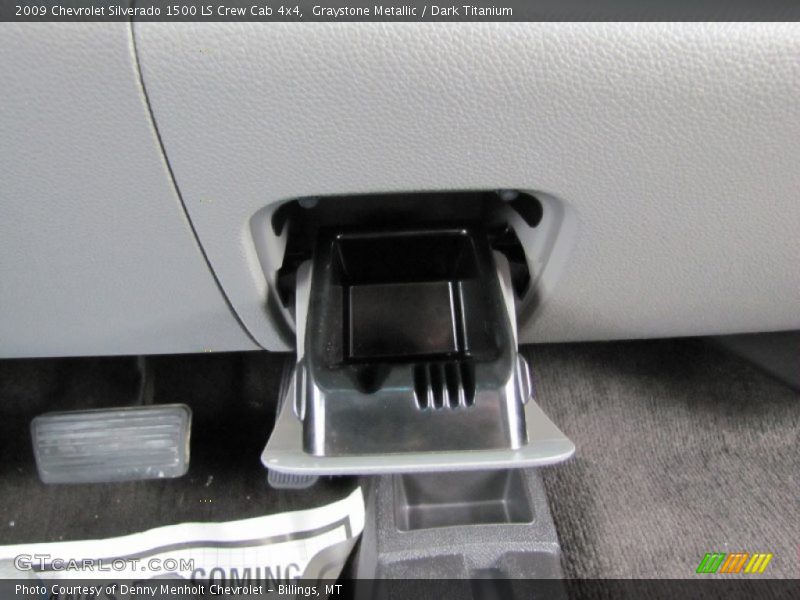 Graystone Metallic / Dark Titanium 2009 Chevrolet Silverado 1500 LS Crew Cab 4x4