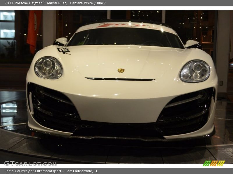Carrara White / Black 2011 Porsche Cayman S Anibal Rush