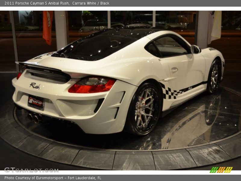 Carrara White / Black 2011 Porsche Cayman S Anibal Rush