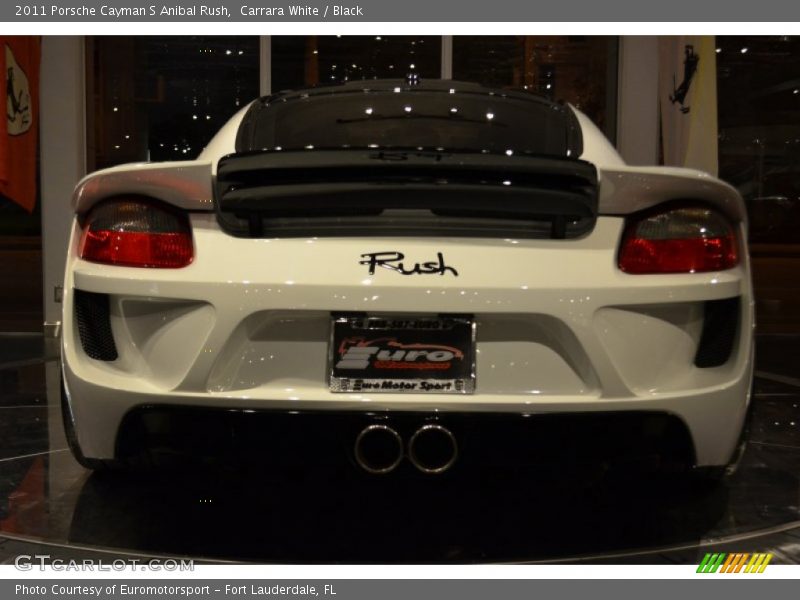 Carrara White / Black 2011 Porsche Cayman S Anibal Rush