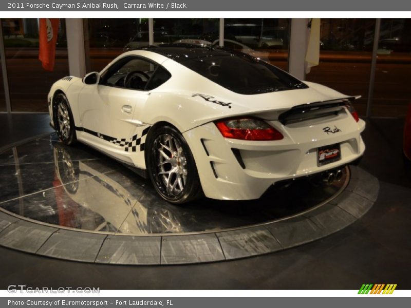 Carrara White / Black 2011 Porsche Cayman S Anibal Rush