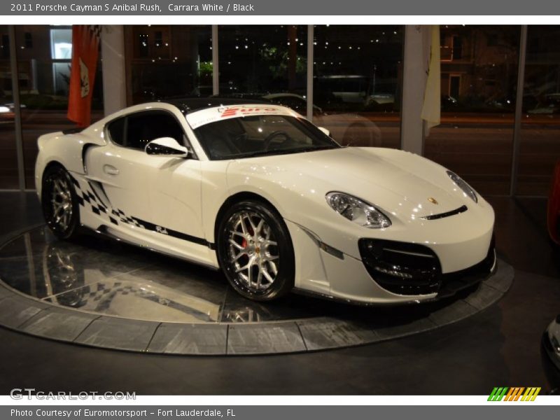 Front 3/4 View of 2011 Cayman S Anibal Rush