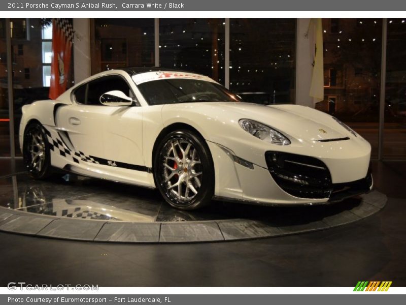  2011 Cayman S Anibal Rush Carrara White