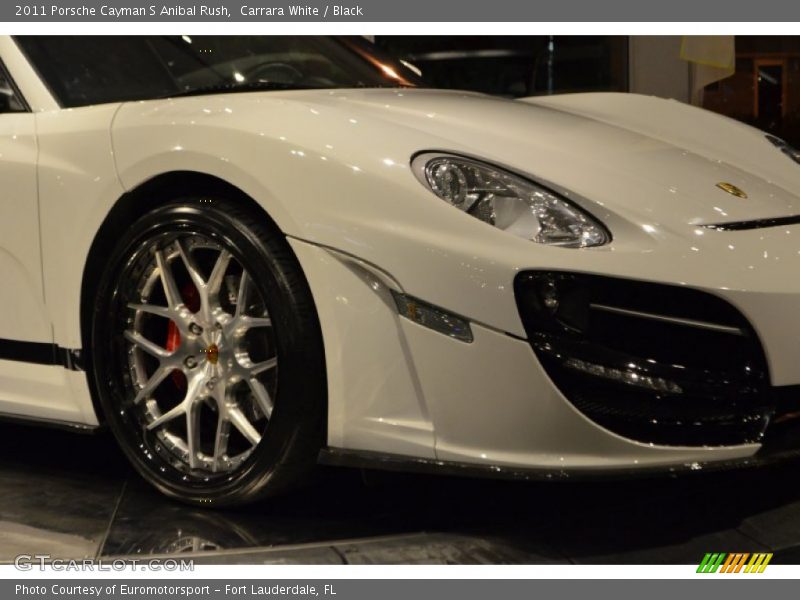 Carrara White / Black 2011 Porsche Cayman S Anibal Rush