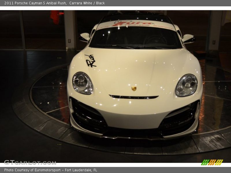 Carrara White / Black 2011 Porsche Cayman S Anibal Rush