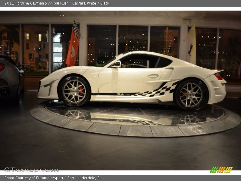 Carrara White / Black 2011 Porsche Cayman S Anibal Rush