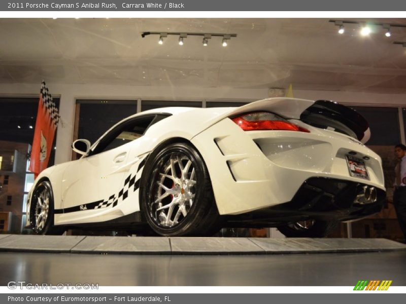  2011 Cayman S Anibal Rush Carrara White