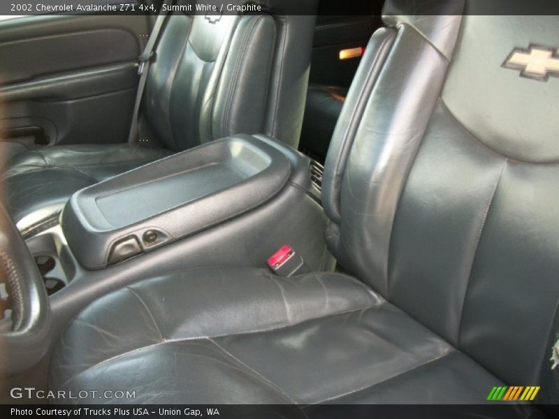 Summit White / Graphite 2002 Chevrolet Avalanche Z71 4x4
