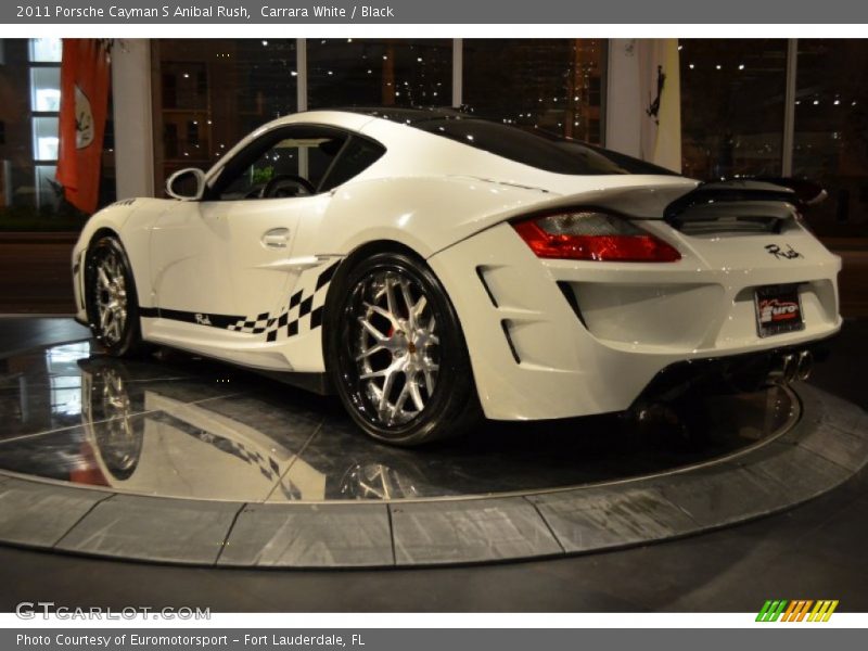 Carrara White / Black 2011 Porsche Cayman S Anibal Rush