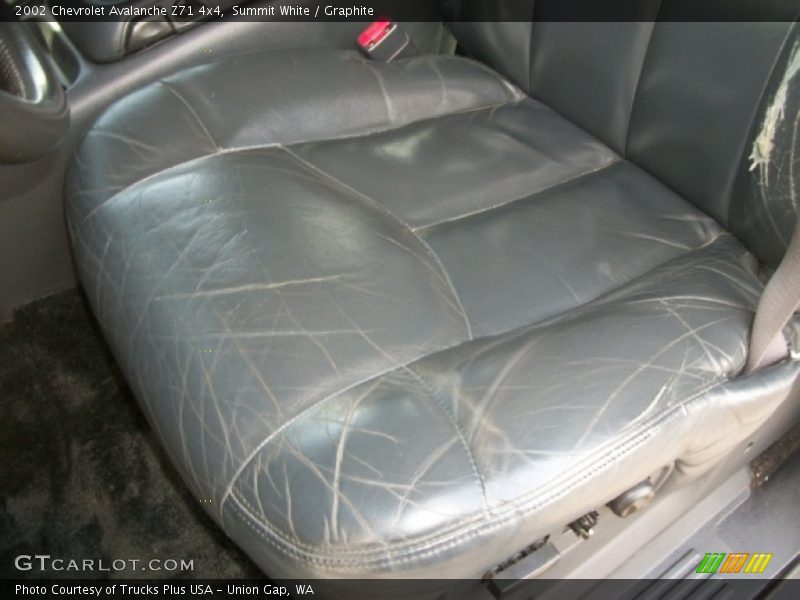 Summit White / Graphite 2002 Chevrolet Avalanche Z71 4x4