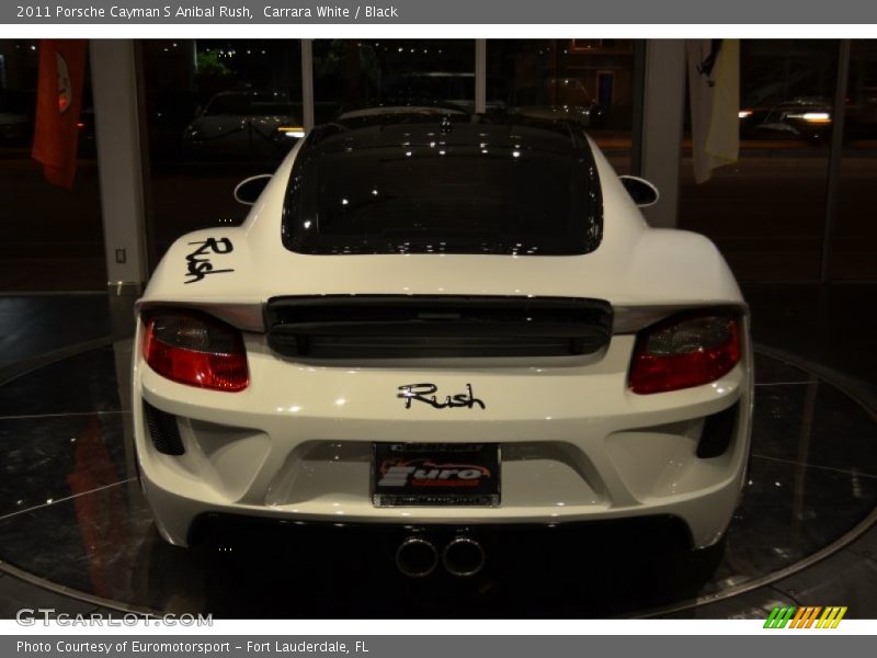 Carrara White / Black 2011 Porsche Cayman S Anibal Rush