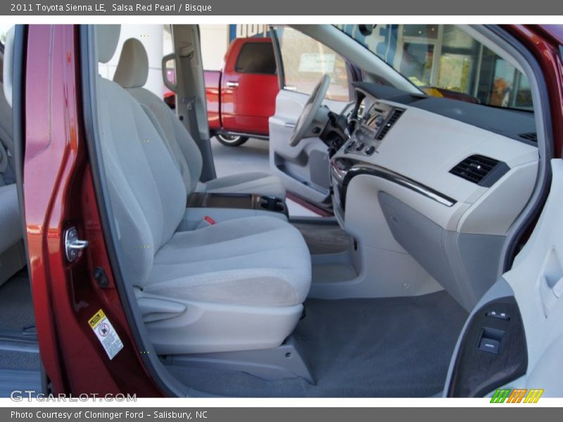 Salsa Red Pearl / Bisque 2011 Toyota Sienna LE