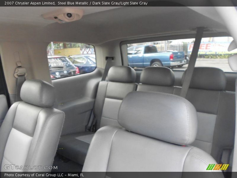 Steel Blue Metallic / Dark Slate Gray/Light Slate Gray 2007 Chrysler Aspen Limited