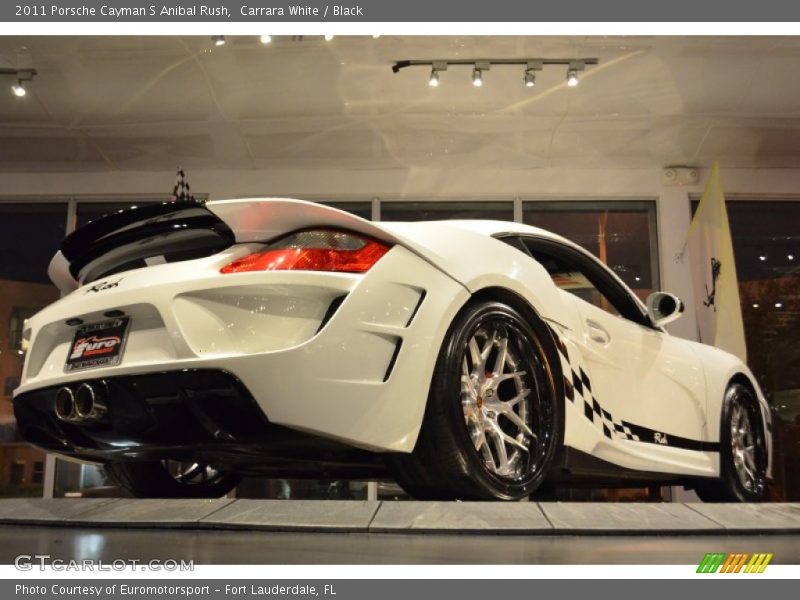 Carrara White / Black 2011 Porsche Cayman S Anibal Rush