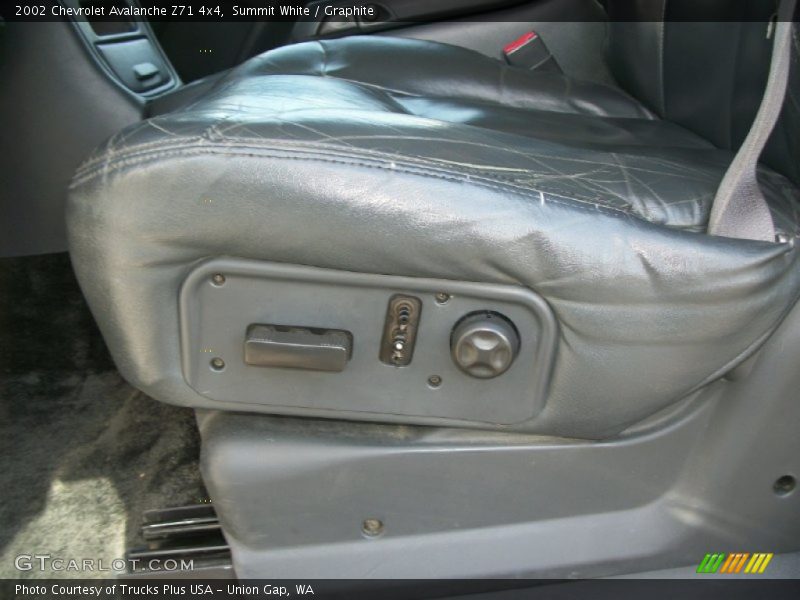Summit White / Graphite 2002 Chevrolet Avalanche Z71 4x4