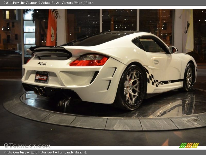 Carrara White / Black 2011 Porsche Cayman S Anibal Rush