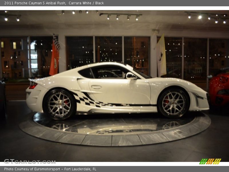  2011 Cayman S Anibal Rush Carrara White