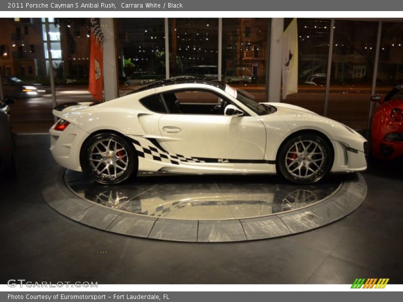 Carrara White / Black 2011 Porsche Cayman S Anibal Rush