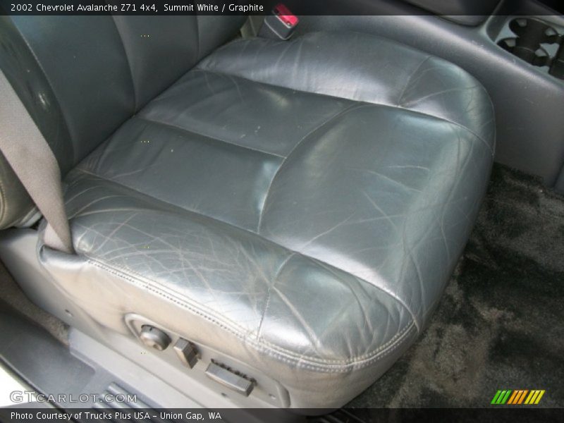 Summit White / Graphite 2002 Chevrolet Avalanche Z71 4x4