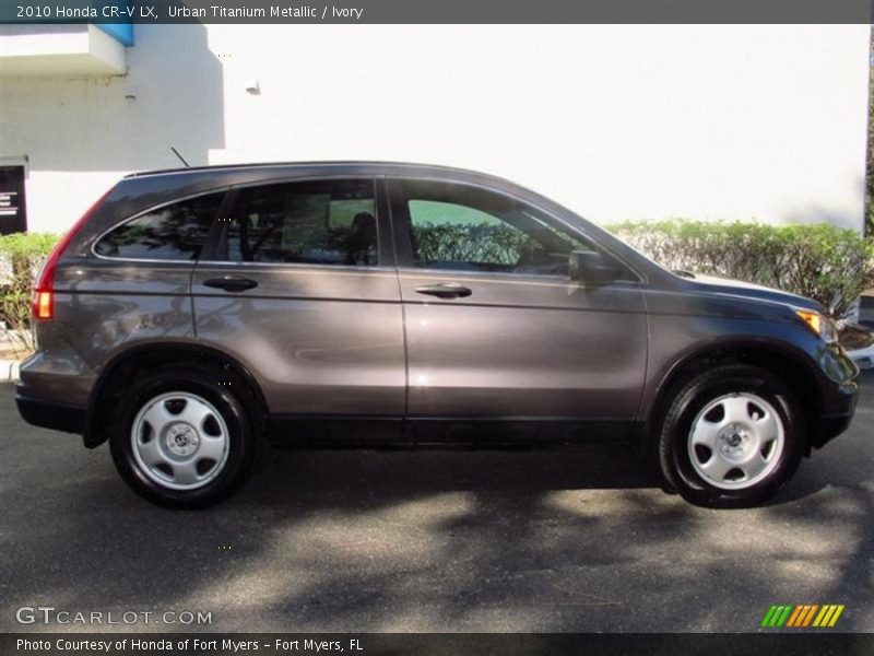 Urban Titanium Metallic / Ivory 2010 Honda CR-V LX