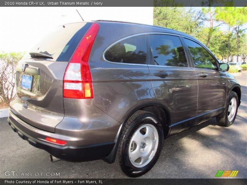 Urban Titanium Metallic / Ivory 2010 Honda CR-V LX