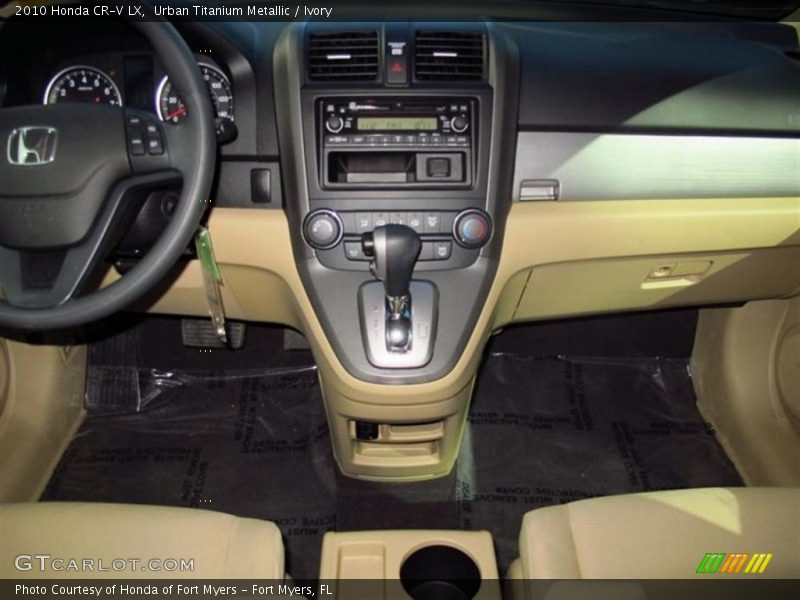 Urban Titanium Metallic / Ivory 2010 Honda CR-V LX