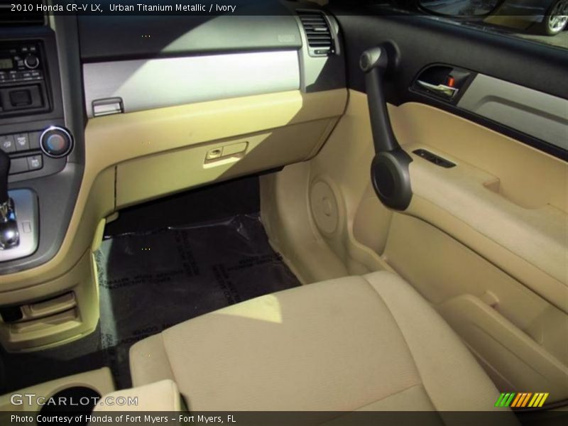 Urban Titanium Metallic / Ivory 2010 Honda CR-V LX