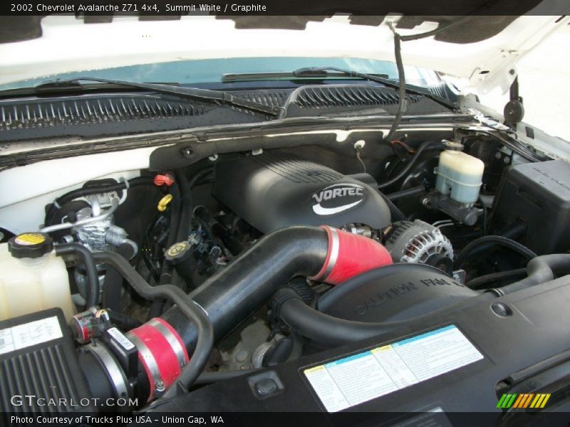 Summit White / Graphite 2002 Chevrolet Avalanche Z71 4x4