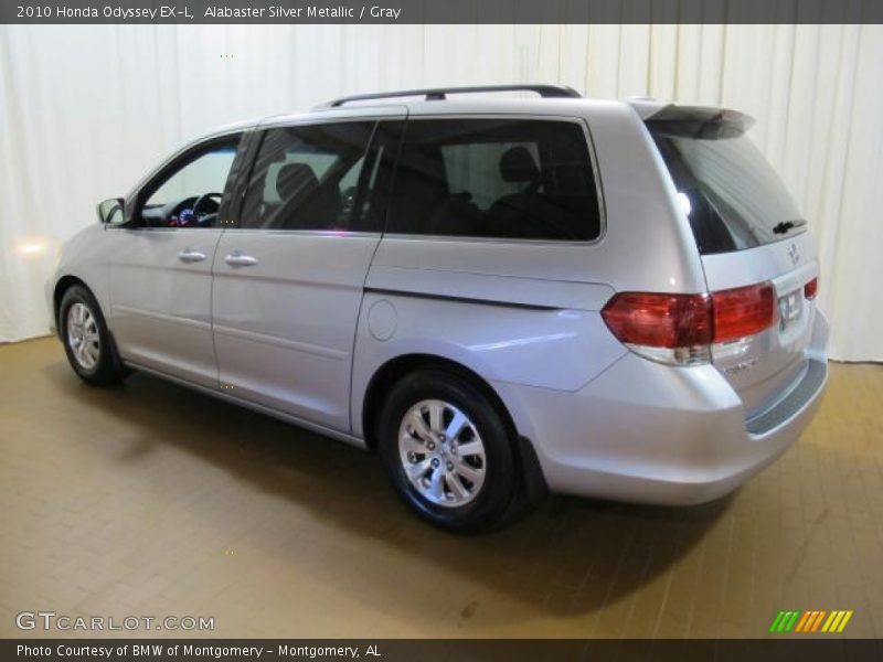 Alabaster Silver Metallic / Gray 2010 Honda Odyssey EX-L