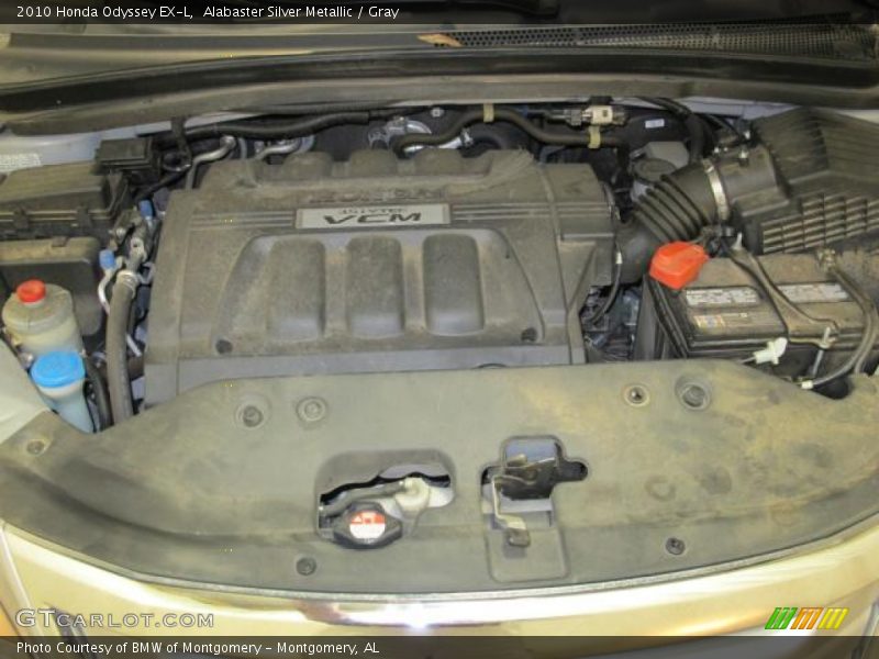 Alabaster Silver Metallic / Gray 2010 Honda Odyssey EX-L