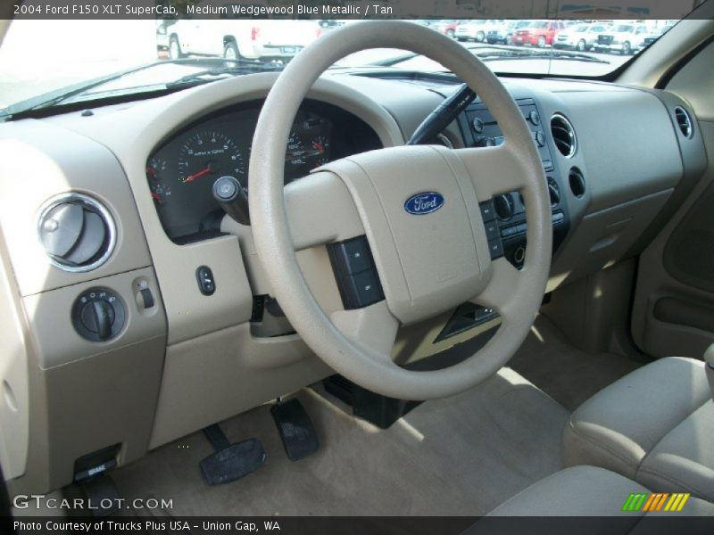  2004 F150 XLT SuperCab Tan Interior