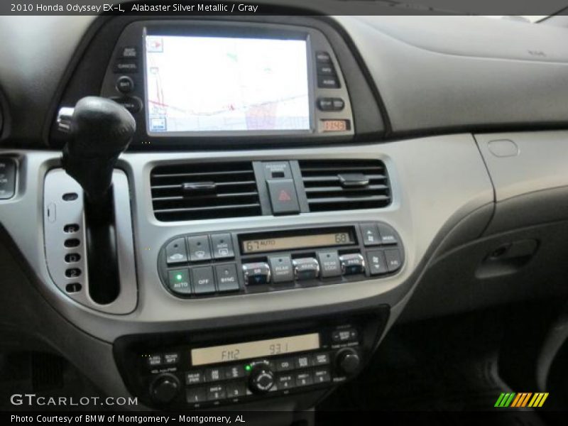 Alabaster Silver Metallic / Gray 2010 Honda Odyssey EX-L