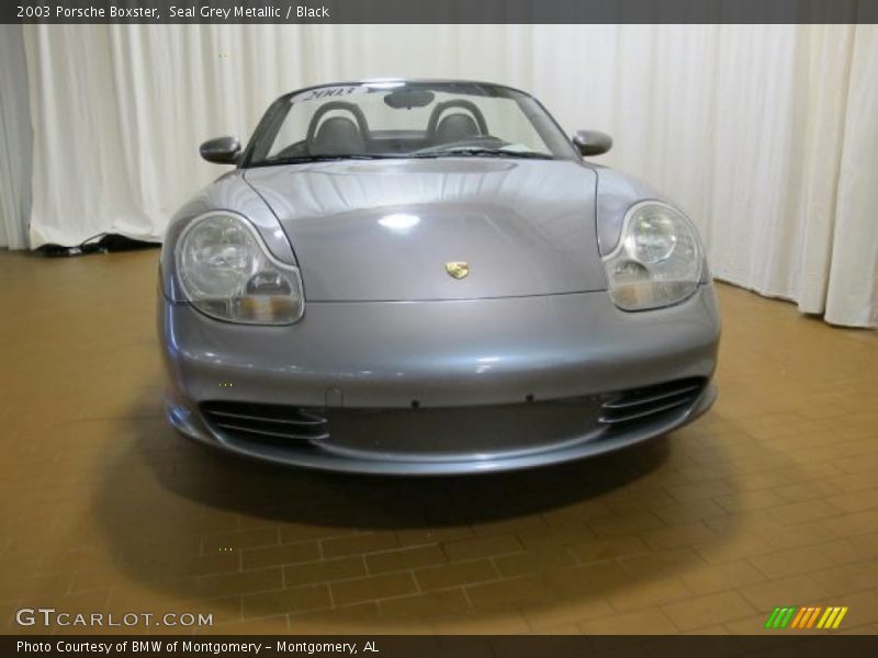Seal Grey Metallic / Black 2003 Porsche Boxster