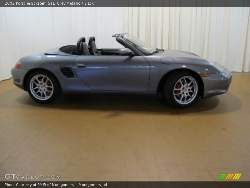 Seal Grey Metallic / Black 2003 Porsche Boxster