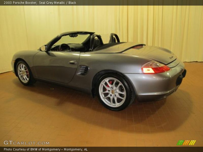 Seal Grey Metallic / Black 2003 Porsche Boxster
