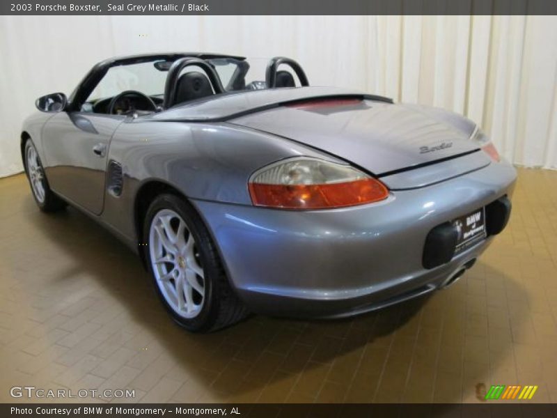 Seal Grey Metallic / Black 2003 Porsche Boxster