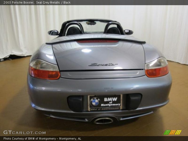 Seal Grey Metallic / Black 2003 Porsche Boxster