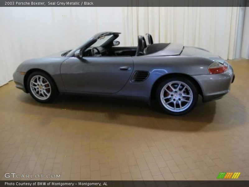 Seal Grey Metallic / Black 2003 Porsche Boxster