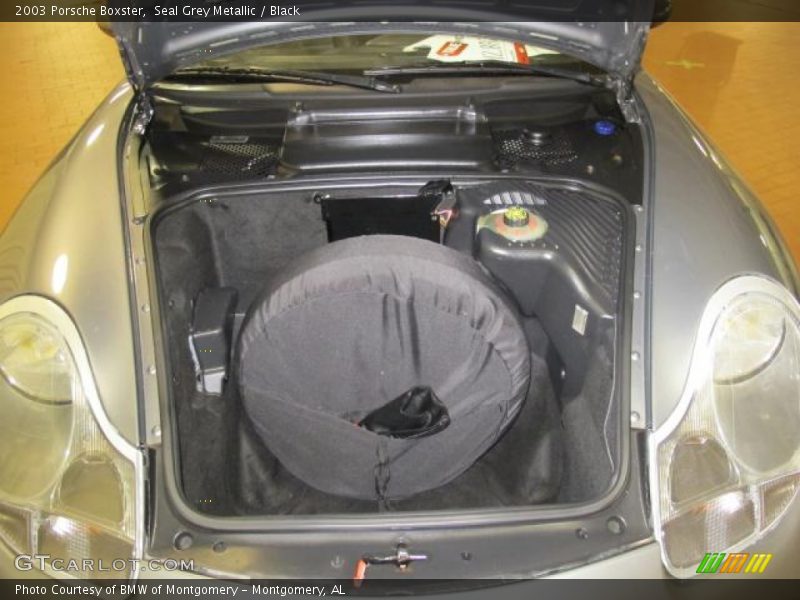 Seal Grey Metallic / Black 2003 Porsche Boxster