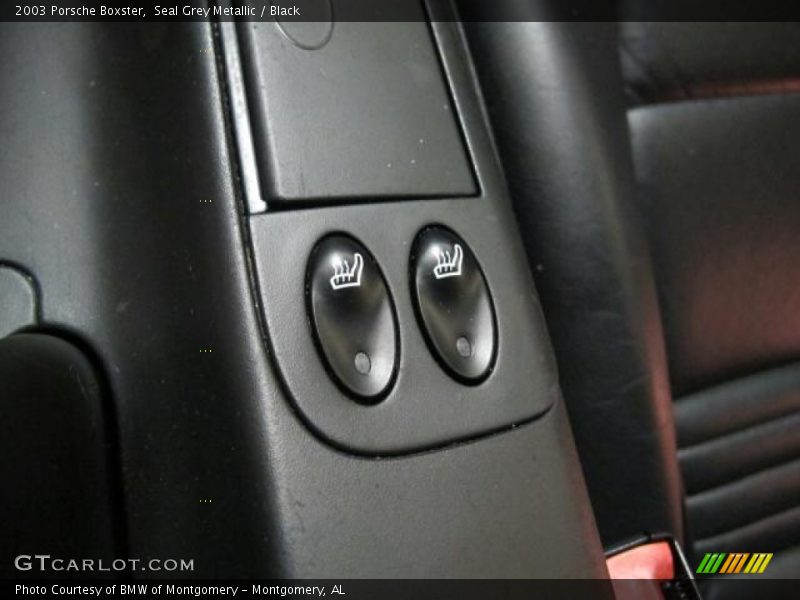 Seal Grey Metallic / Black 2003 Porsche Boxster