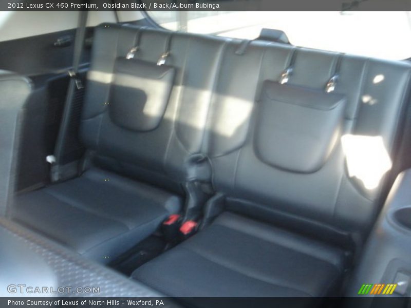 Obsidian Black / Black/Auburn Bubinga 2012 Lexus GX 460 Premium