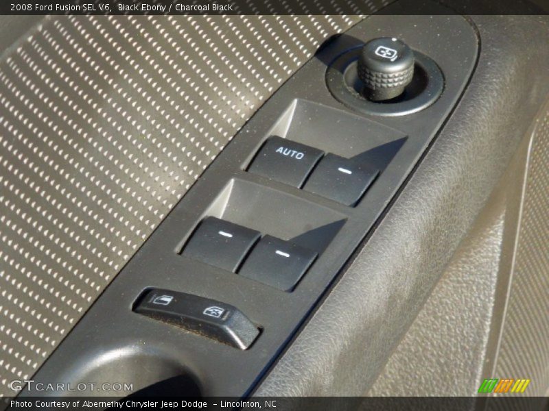 Black Ebony / Charcoal Black 2008 Ford Fusion SEL V6
