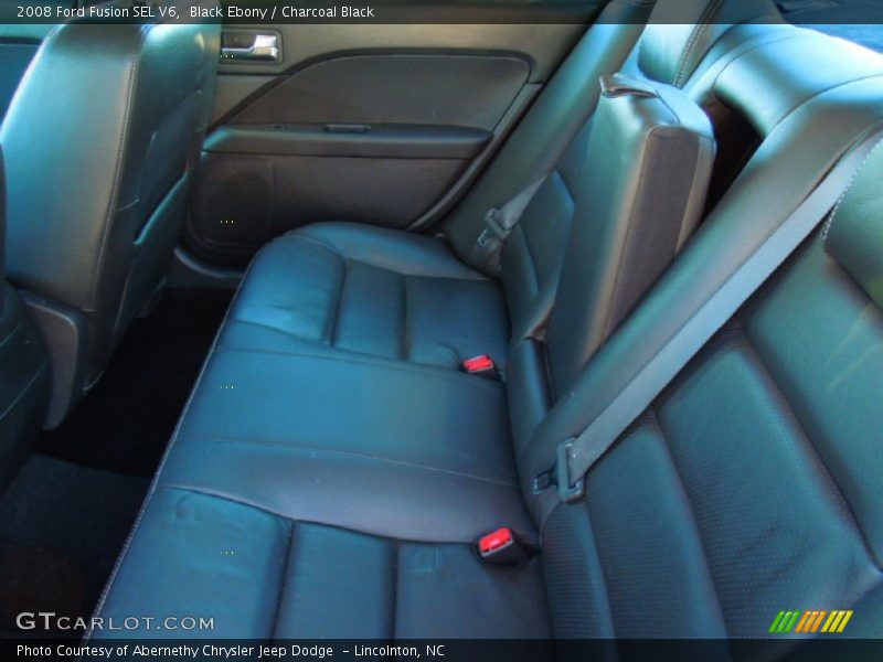Black Ebony / Charcoal Black 2008 Ford Fusion SEL V6