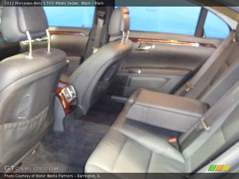 Black / Black 2011 Mercedes-Benz S 550 4Matic Sedan