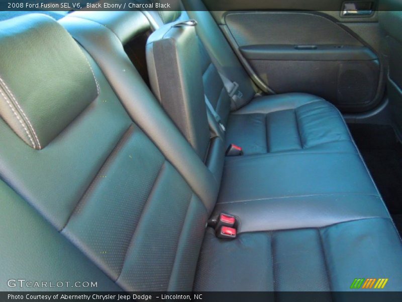 Black Ebony / Charcoal Black 2008 Ford Fusion SEL V6