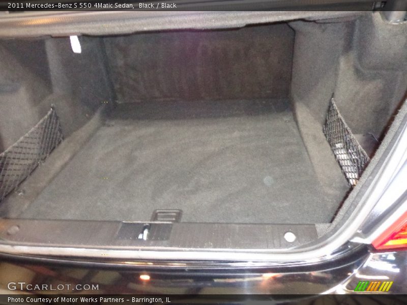Black / Black 2011 Mercedes-Benz S 550 4Matic Sedan