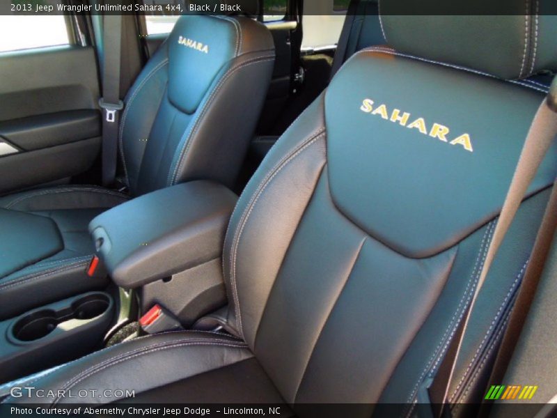 Black / Black 2013 Jeep Wrangler Unlimited Sahara 4x4
