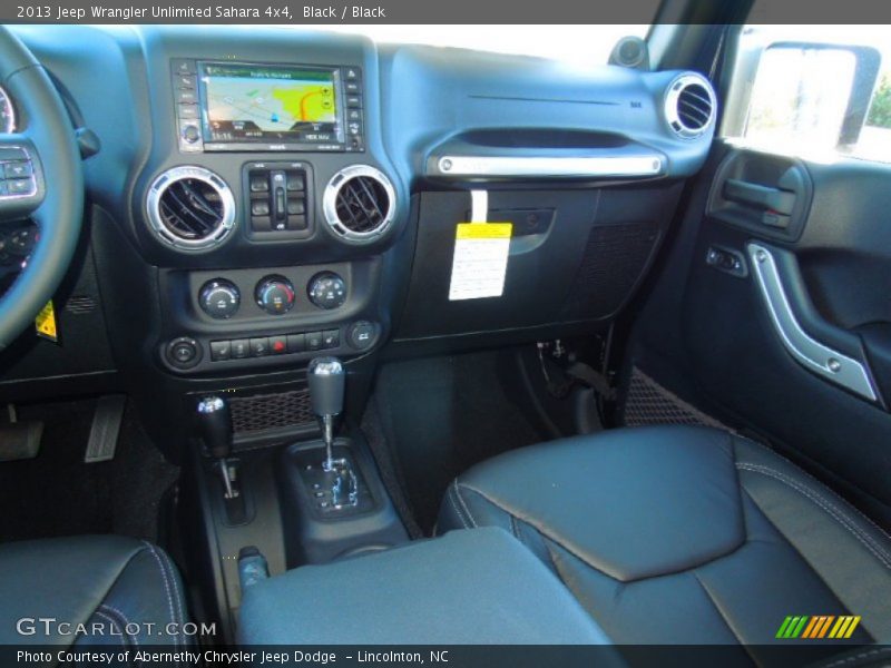 Black / Black 2013 Jeep Wrangler Unlimited Sahara 4x4